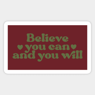 Believe You Can Magnet